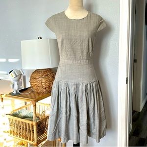 JCrew Pleated Dress